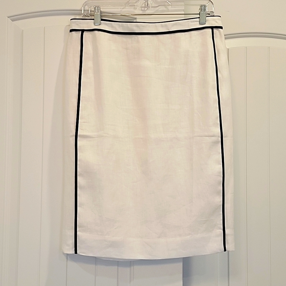 NWT J Crew linen skirt